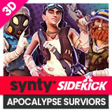 Apocalypse Survivors – Sidekick Modular Characters by Synty