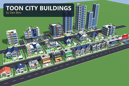 Toon City Buildings