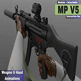 Mp V5 Submachine gun (Fps - Tps)
