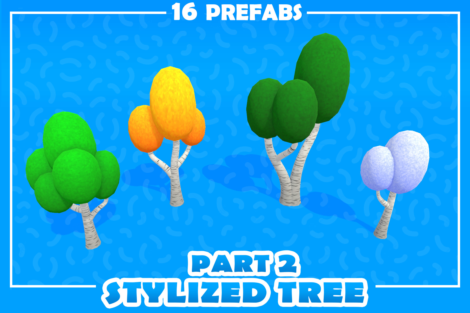 Stylized Tree - Part 2 | 3D Trees | Unity Asset Store