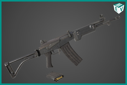 Machine Gun 13 Metal URP HDRP Textures