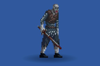 Drowned Deckhand (2D Pixel Art)