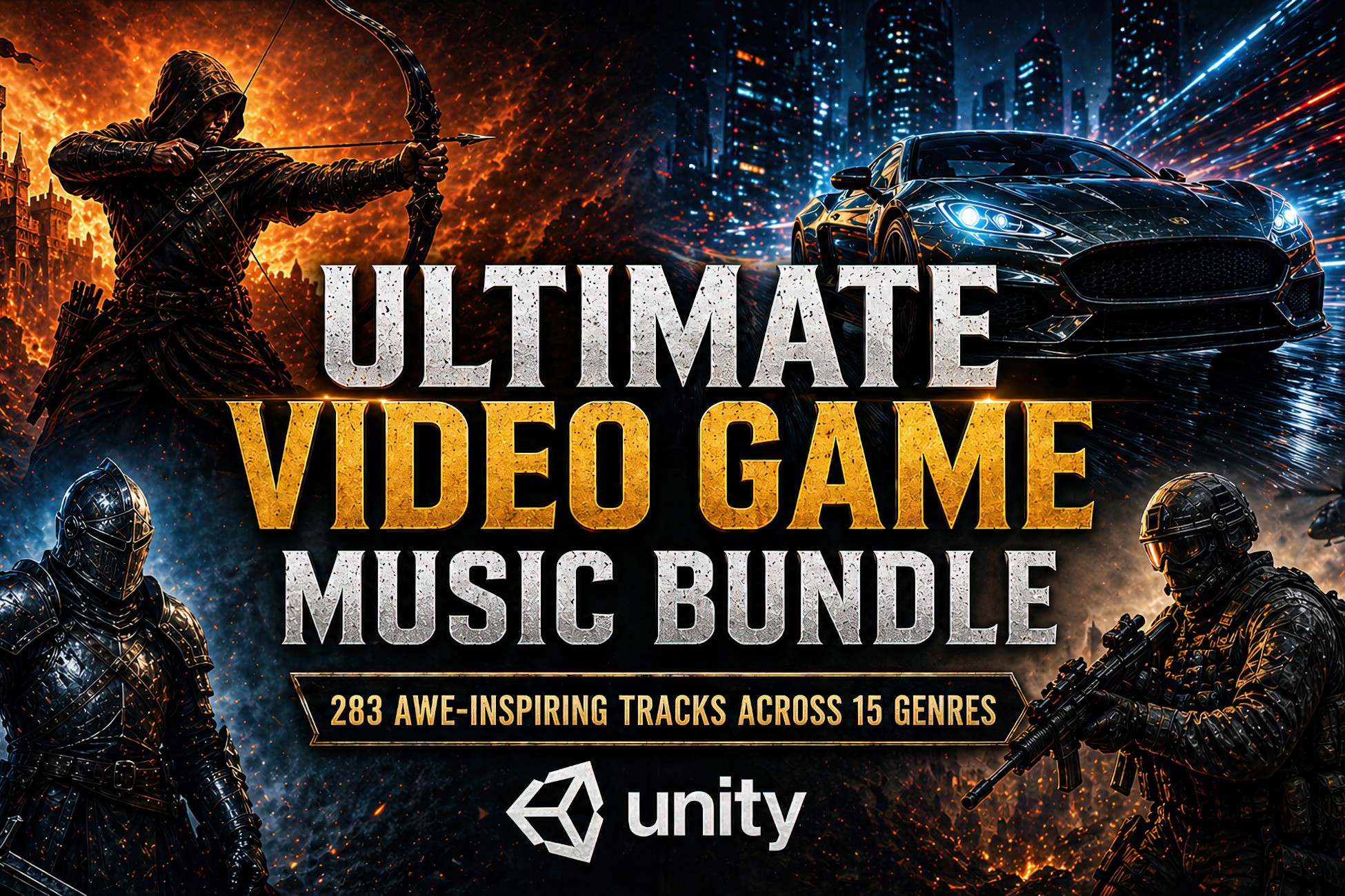 Ultimate Video Game Music Bundle: RPG, Action, Fantasy, Horror, Sci-Fi