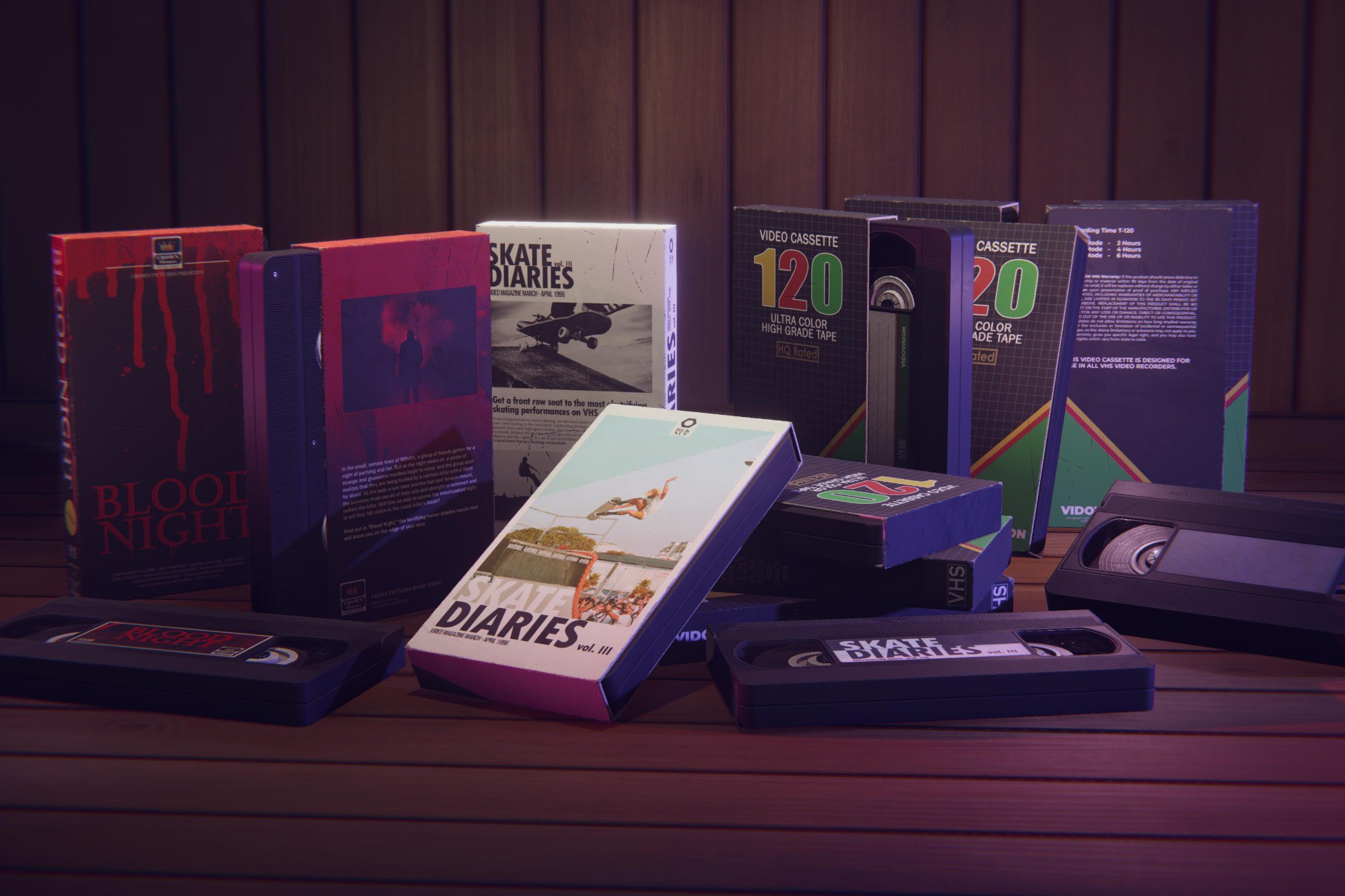 VHS Video Tape Cassette | 3D 小道具 | Unity Asset Store