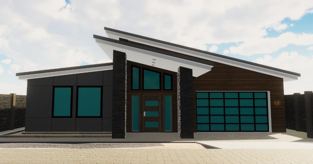 Unity House Modern House Exterior | 3D Environments | Unity Asset Store