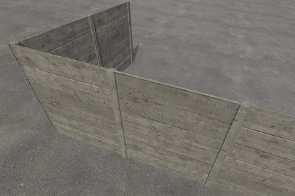 Modular Concrete Wall