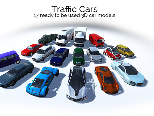 Car Handle Unity Asset Traffic Cars | 3D Land | Unity Asset Store