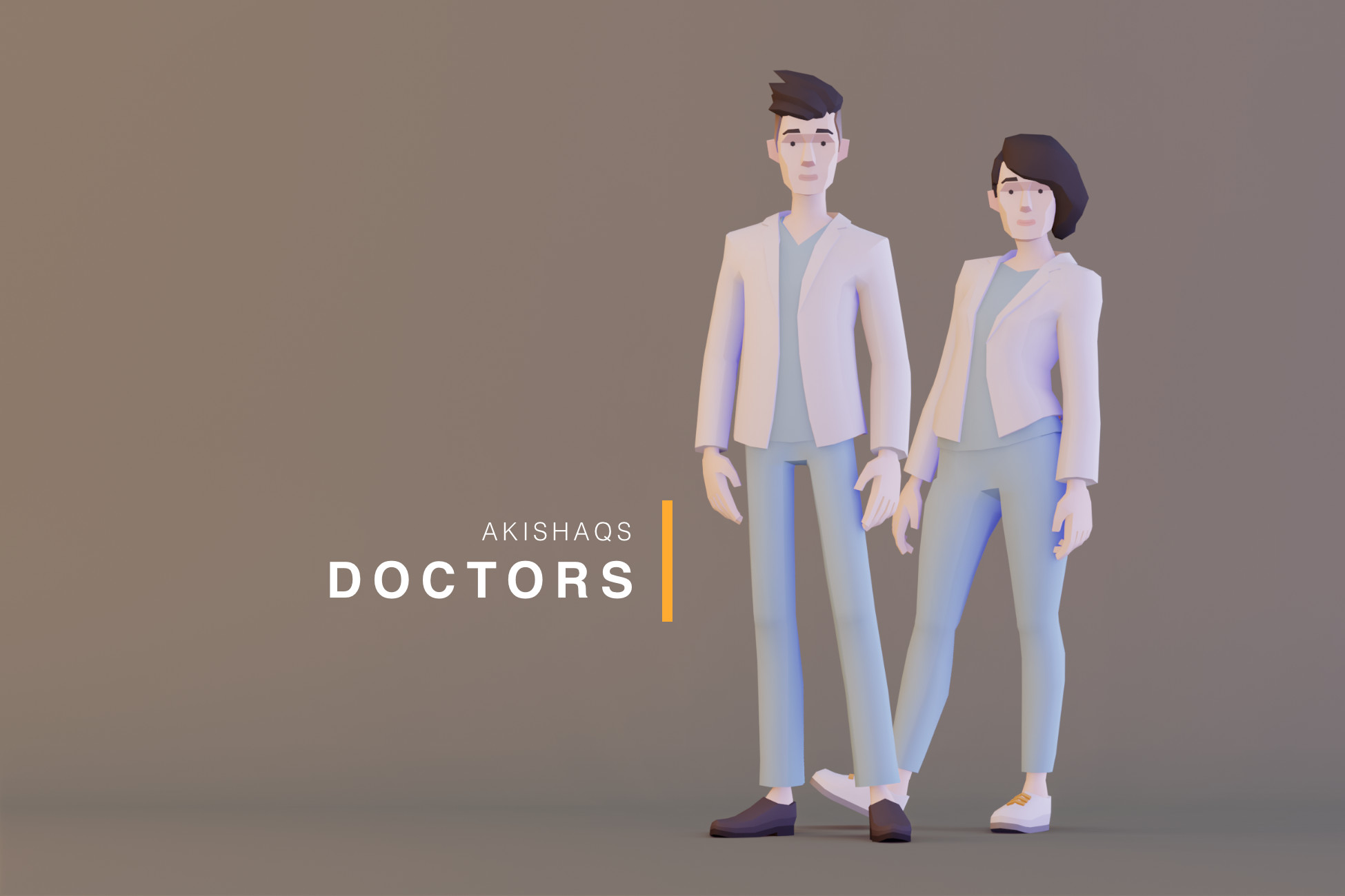 Doctors | Lowpoly Characters | Characters | Unity Asset Store