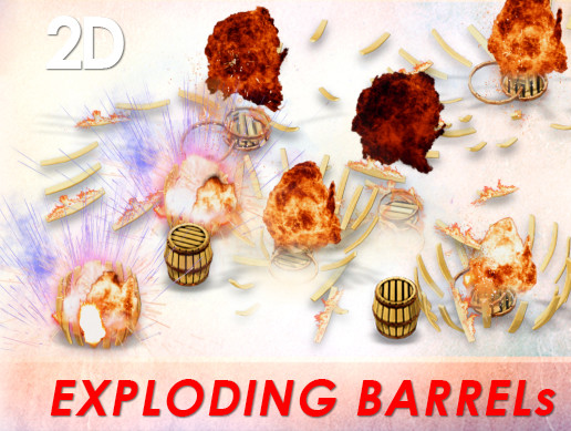 2D Exploding Barrel | 2D Textures & Materials | Unity Asset Store