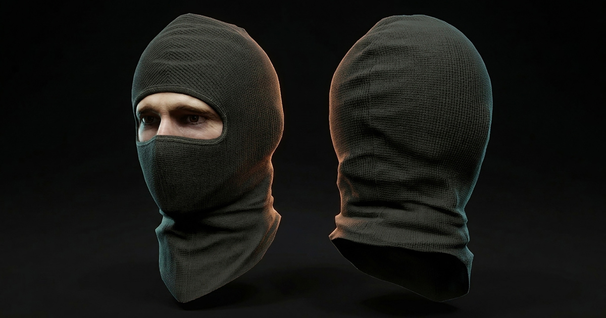 Tactical Balaclava A | 3D Clothing | Unity Asset Store