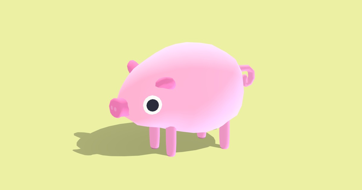 Pig Unity Pig - Quirky Series | 캐릭터 | Unity Asset Store