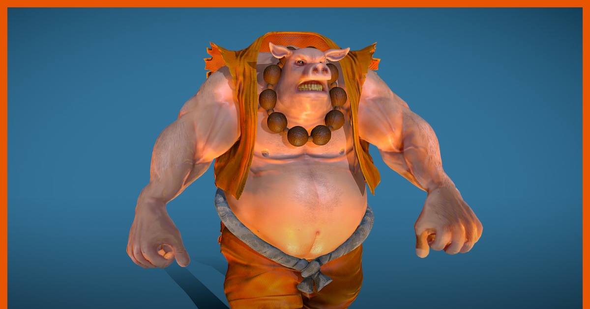 Pig man | Characters | Unity Asset Store