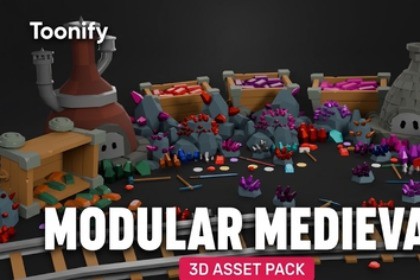 Low Poly Mining - Props Pack Vol.1