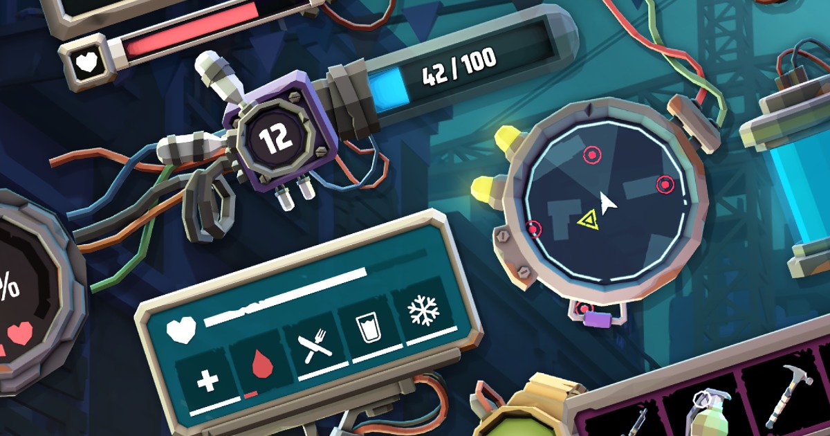 Apocalypse HUD - Synty INTERFACE - GUI | 2D GUI | Unity Asset Store