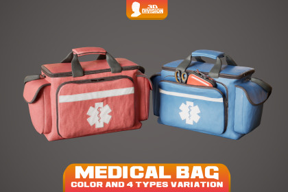 Medical Bag - PBR Game Ready