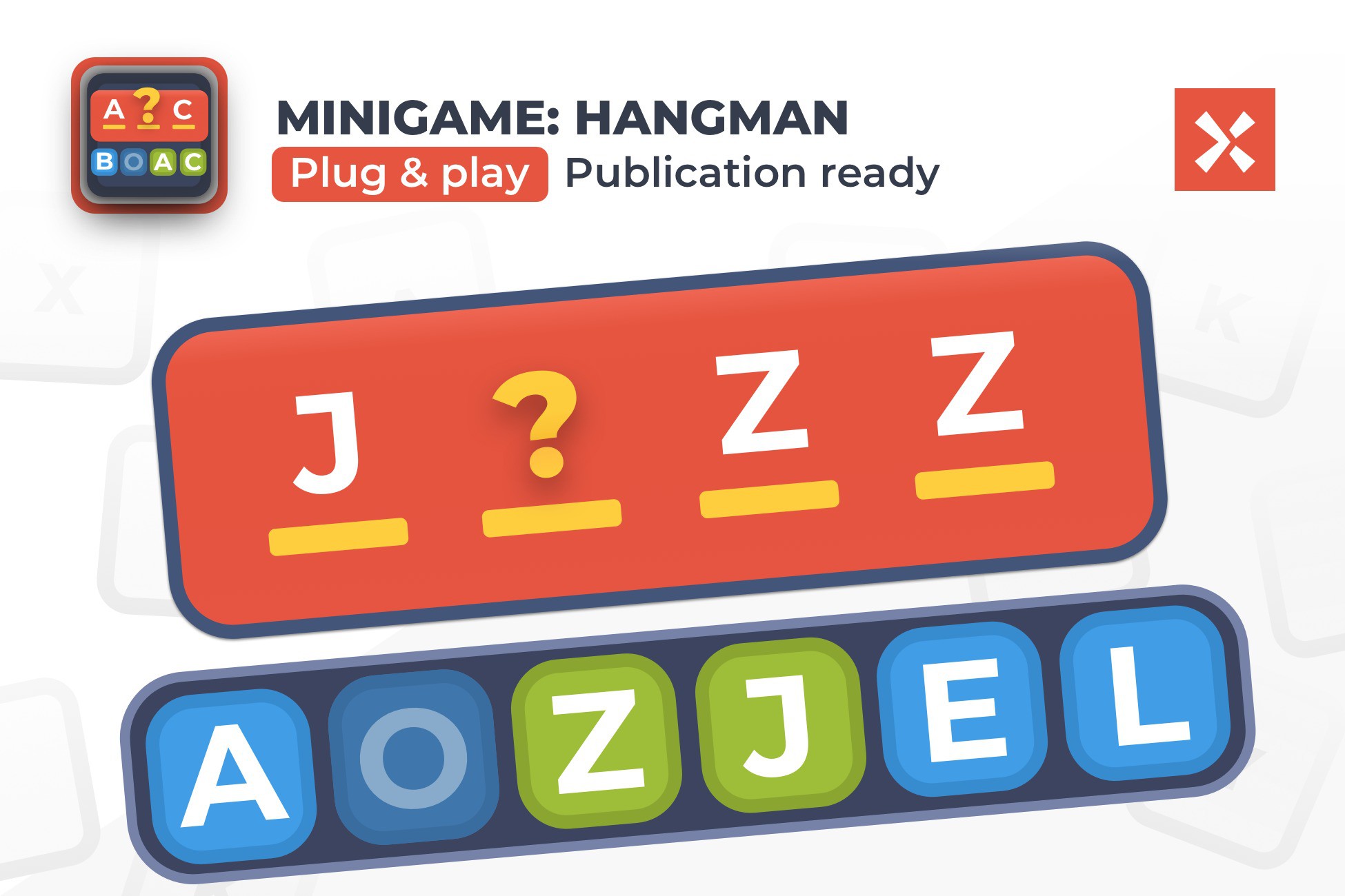 PRO 2D Hangman Game Template Unity Asset Store