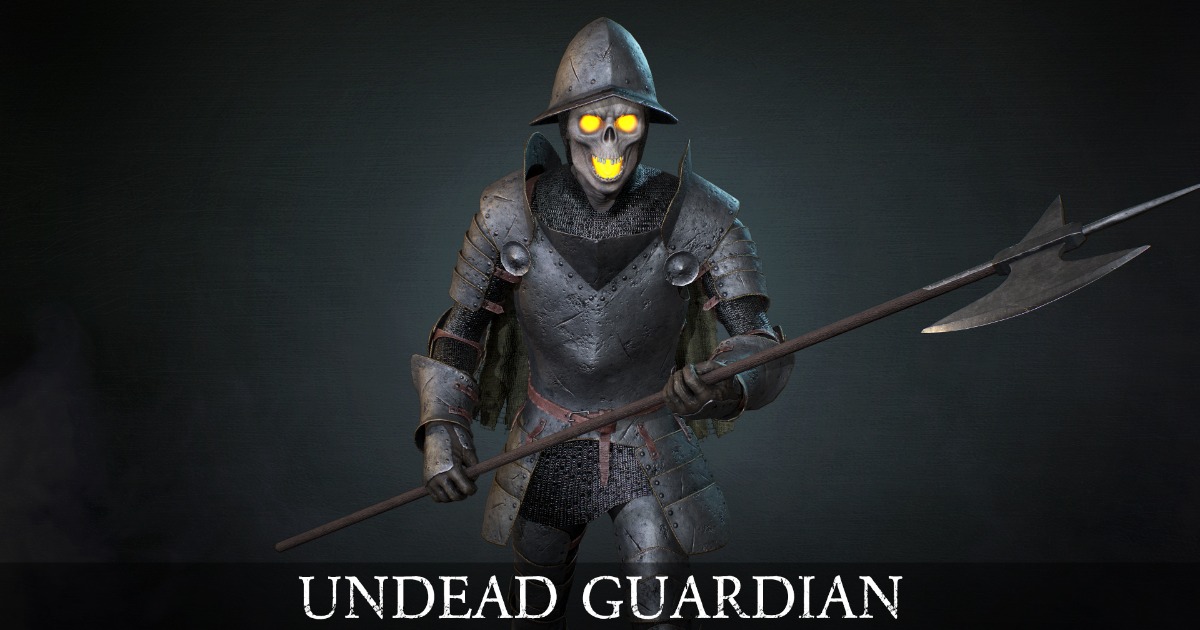 Undead Guardian Knight | Characters | Unity Asset Store