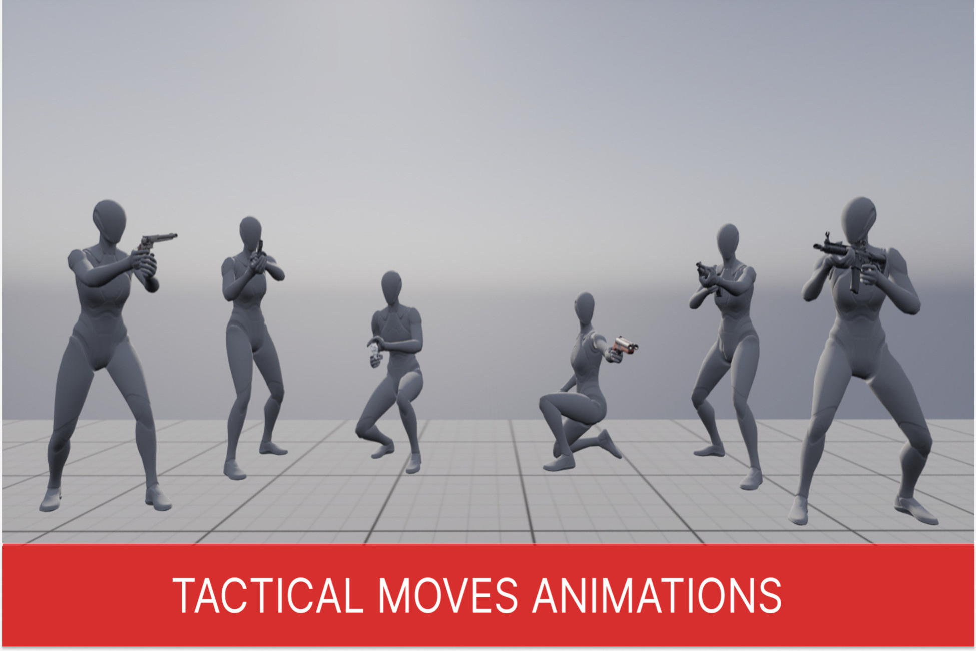 Tactical Moves – Complete Firearm Combat Animation Bundle