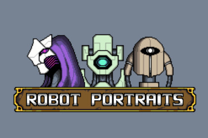 Unique Robot Portraits [64x64]