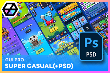 GUI Pro - Super Casual(+PSD)