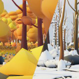 Low Poly Seasonal Forest Biome by IGS