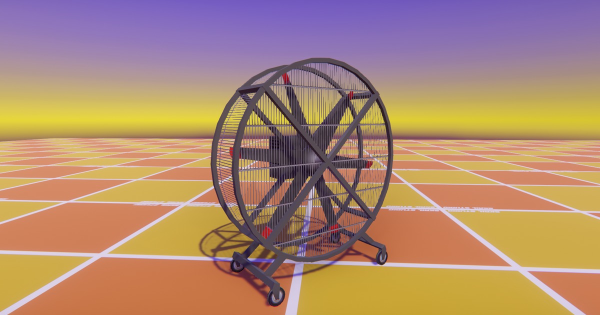 GYM Fan Low Poly | 3D Electronics | Unity Asset Store