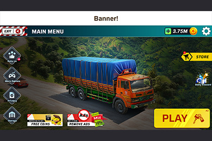 Truck Simulator UI Kit