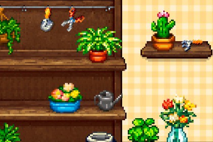 Cozy Home Greenhouse — Pixel Interior Pack