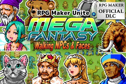 MEGA FANTASY Walking NPCs and Faces