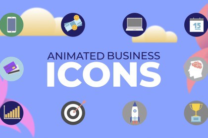 Animated Business Icons V3