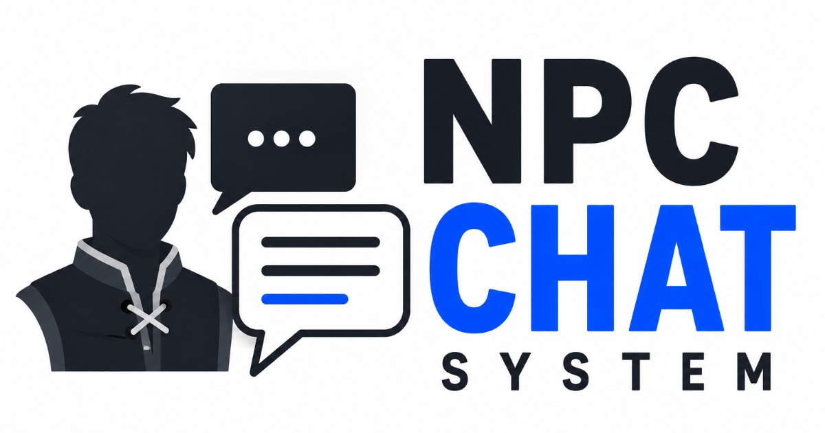 NPC Chat System | 기능 통합 | Unity Asset Store