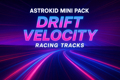 Astrokid Mini Pack - Drift Velocity Racing Tracks