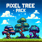 Fantasy Pixel Trees