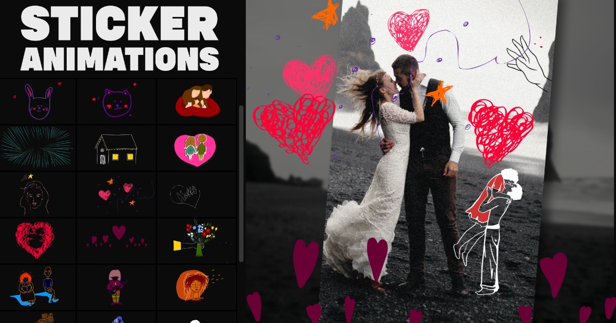Love Lyric Animations 02 (13.04) | 2D Textures & Materials | Unity ...