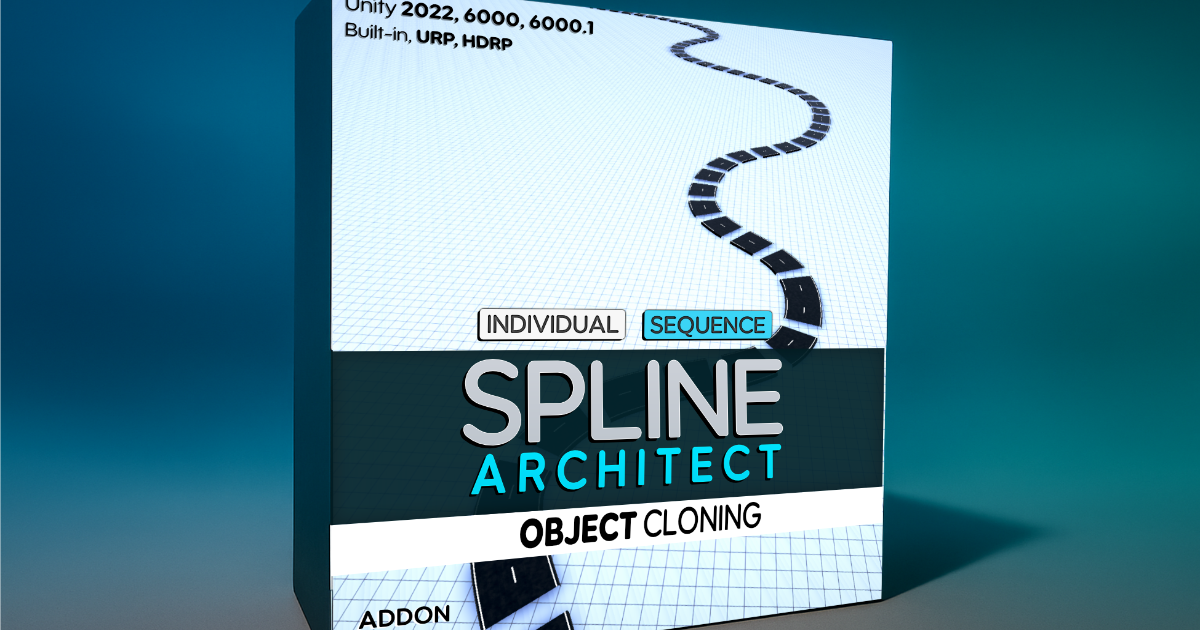 Spline Architect - Object Cloning | 유틸리티 도구 | Unity Asset Store