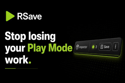 RSave - Runtime Save: Keep Play Mode Tweaks