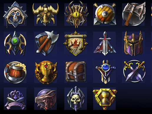 Fantasy Badges Pack | 2D 图标 | Unity Asset Store