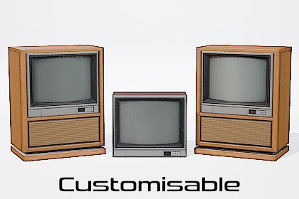 80s TVs Vol.9 Big TV and Console
