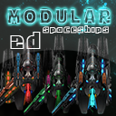 2D Modular Spaceships