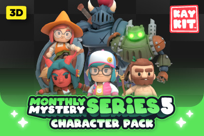 KayKit - Mystery Series 5 (for Unity)