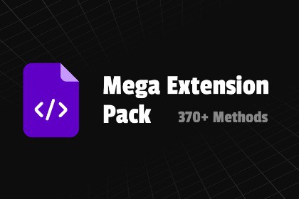 Mega Extension Pack - 370+ Methods