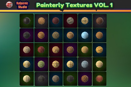 Painterly Textures Vol. 1