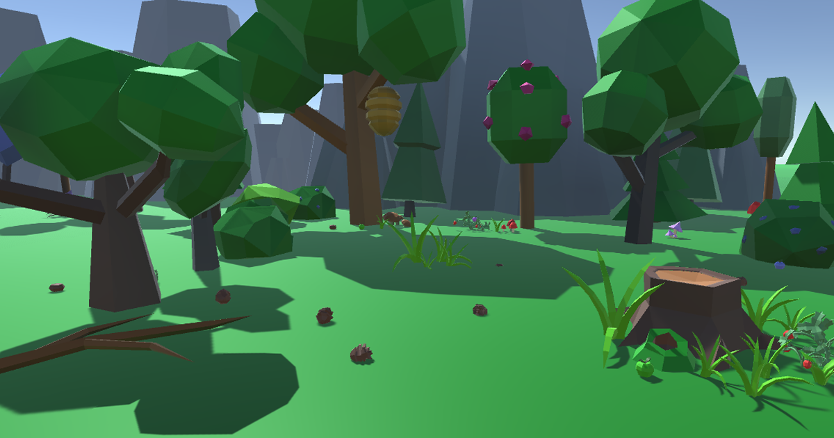 Lowpoly Forest Collection | 3D Environments | Unity Asset Store