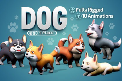 Stylized Dog 2