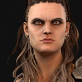 Barbarian Girl Game Ready