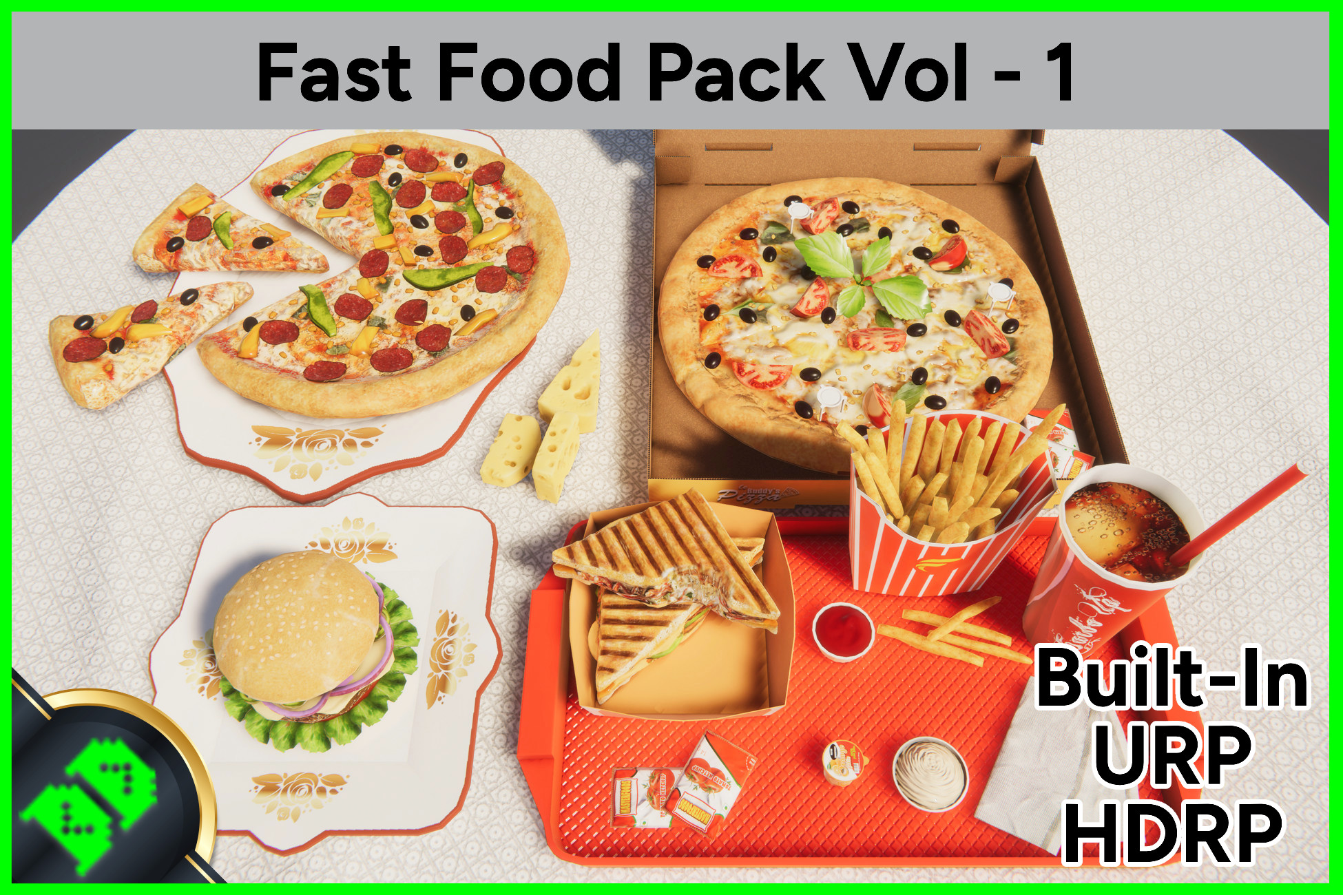 Fast Food Pack Vol - 1