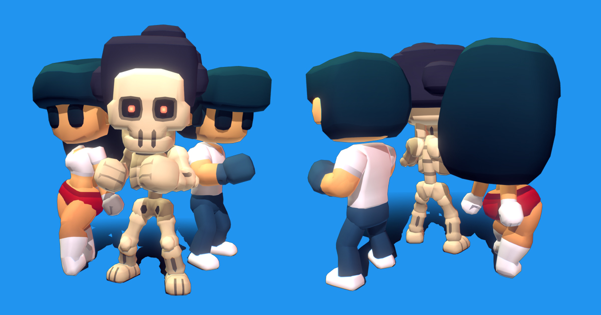 Hyper Casual Characters - Proto Series | 3D Characters | Unity Asset Store