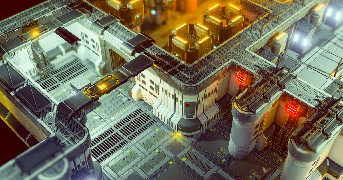 Sci Fi Level Construction Pack 1 | 3D Sci-Fi | Unity Asset Store