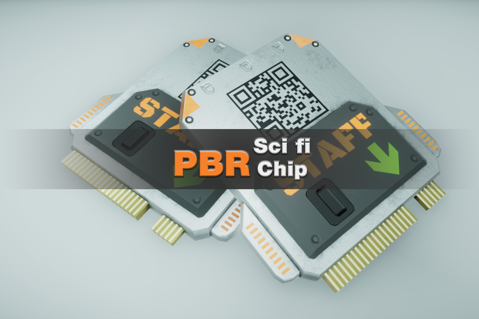 Unityq Chip Sci Fi Chip | 3D Electronics | Unity Asset Store