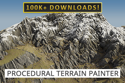 Procedural Terrain Painter | FREE - Automatic Terrain Texturing